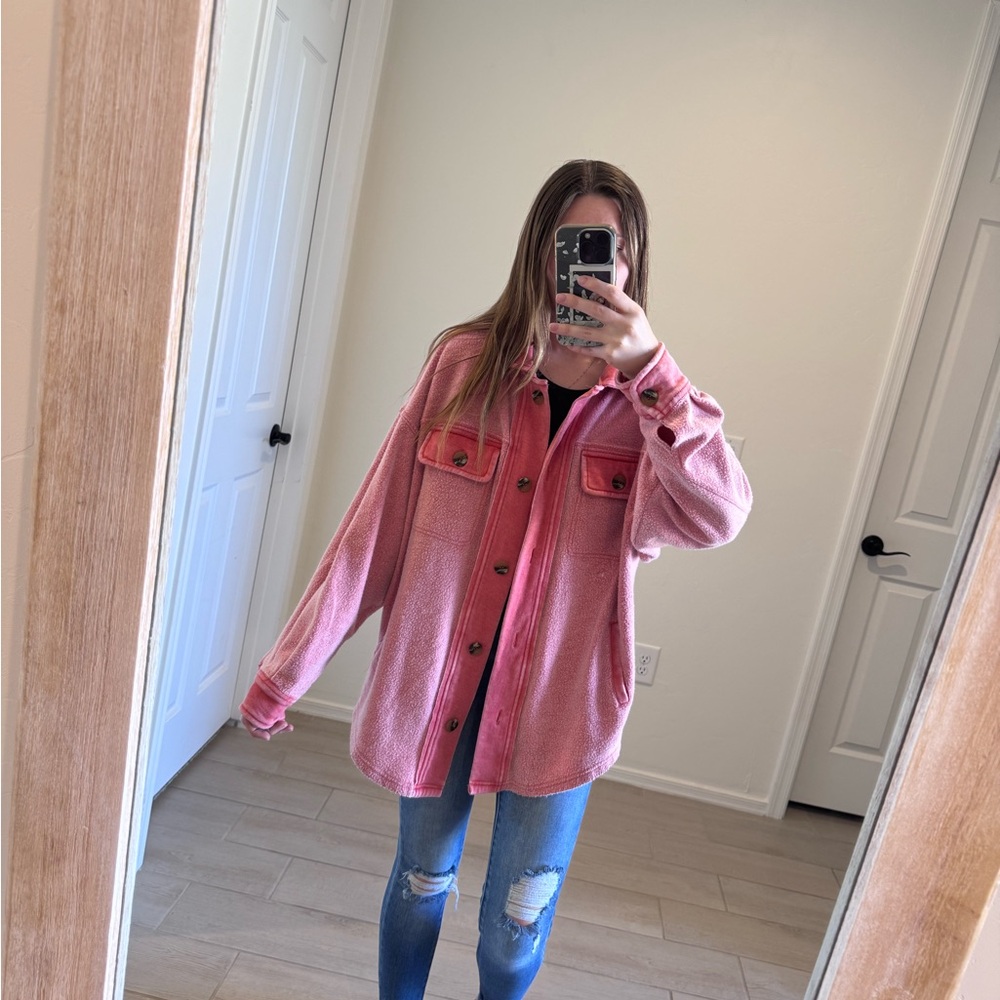 Pink shacket - Picture 4 of 4